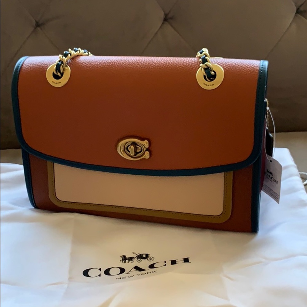 //SOLD// Coach Colorblock Shoulder Bag